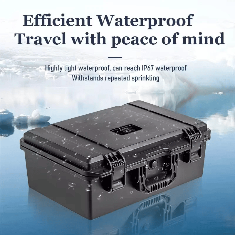 Suitable for DJI Avata FPV goggles 2 waterproof hard shell carrying case ABS IP67 with battery drone accessories