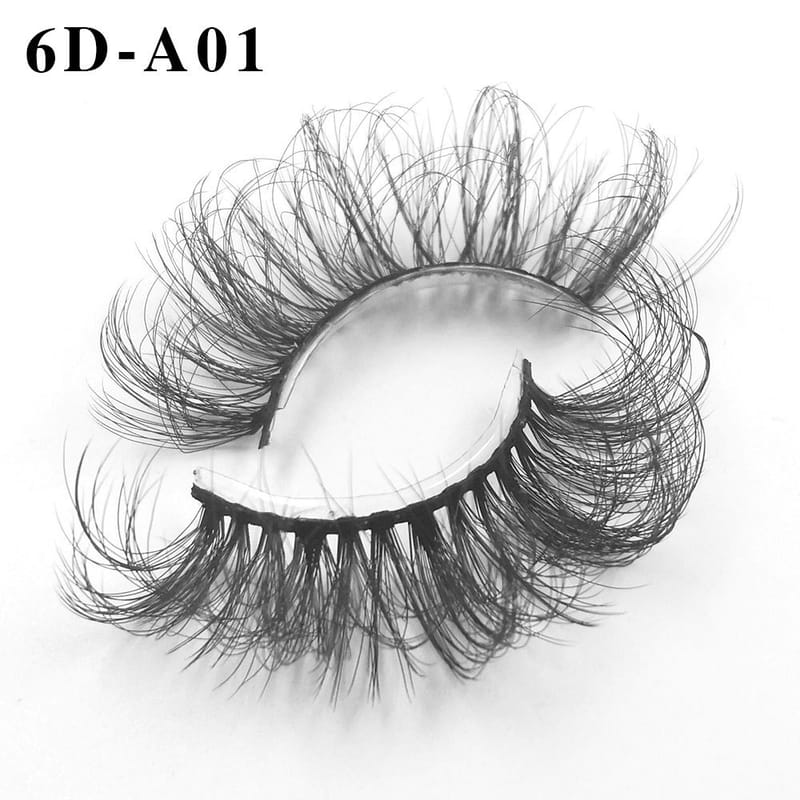 6D-A (25mm Fluffy Faux Mink Lashes)
