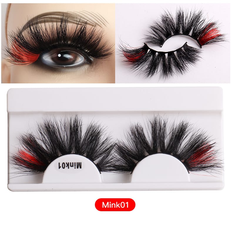 MQC (25mm Colored Mink Lashes)