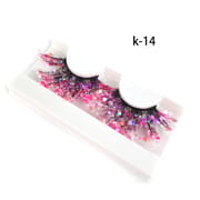 K (25mm Luminous Glitter Faux Mink Lashes)