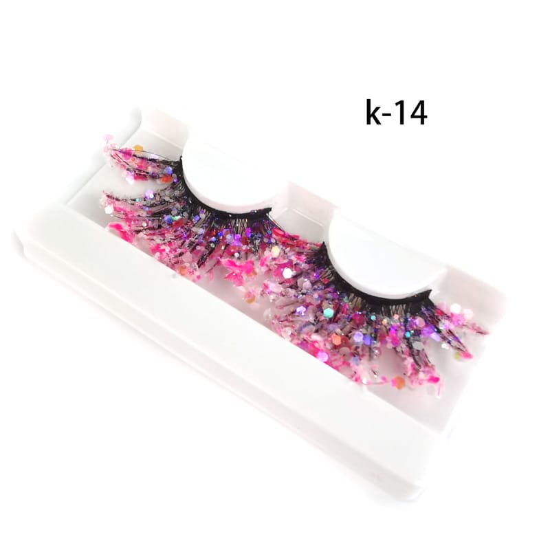 K (25mm Luminous Glitter Faux Mink Lashes)