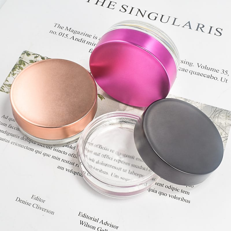 Clear Eyebrow Soap Gel Wax - Round Box