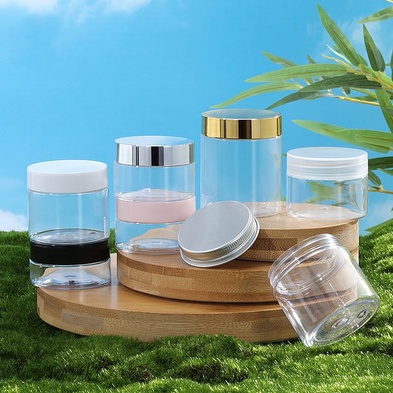 Face Cream Cosmetics Empty Plastic Bottles