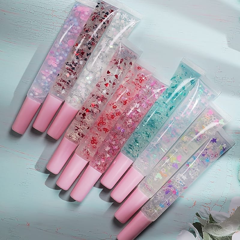 10 Styles Valentine's Day Hose Lip Oil