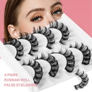 400 13-18mm Russian Faux Mink Lashes (4 Pairs)