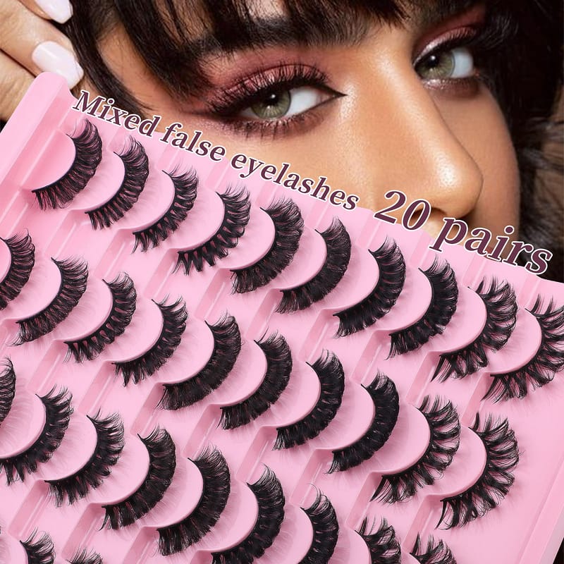 DD20-Russian Faux Mink Lashes (20 Pairs)