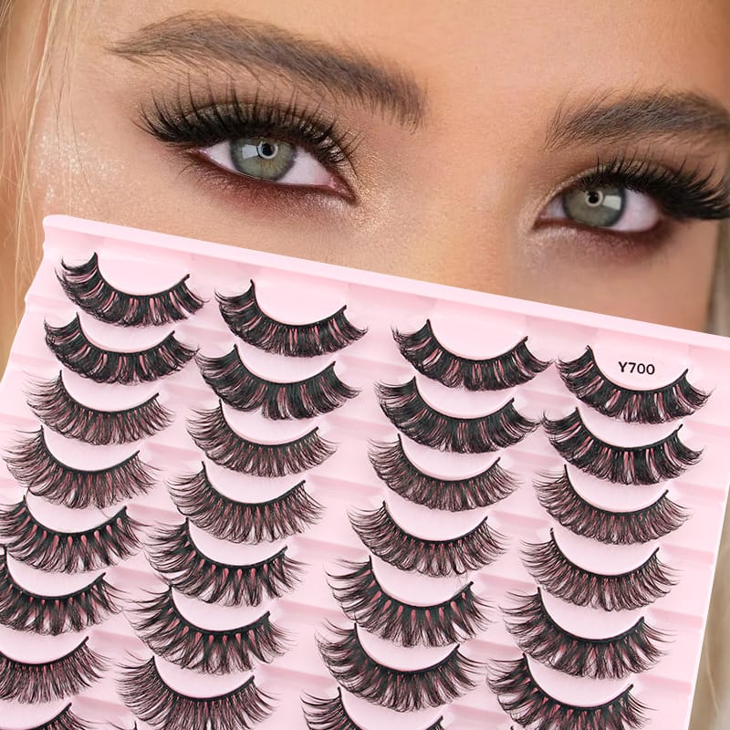 Y700-Mix Russian Faux Mink Lashes (20 Pairs)
