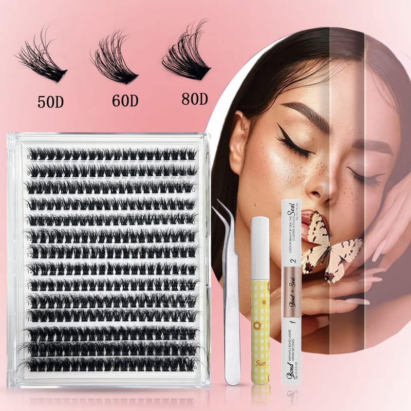 GUASIE (Mix Fluffy DIY Lash Clusters Kit)