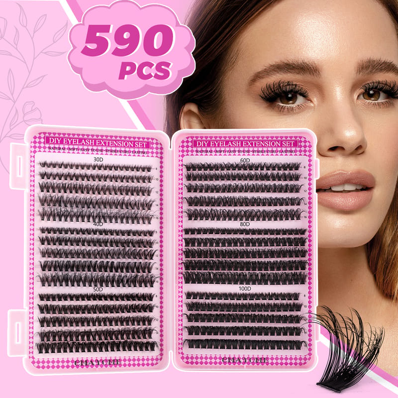 JMS034 (30-100D Mix DIY Lash Clusters Kit)