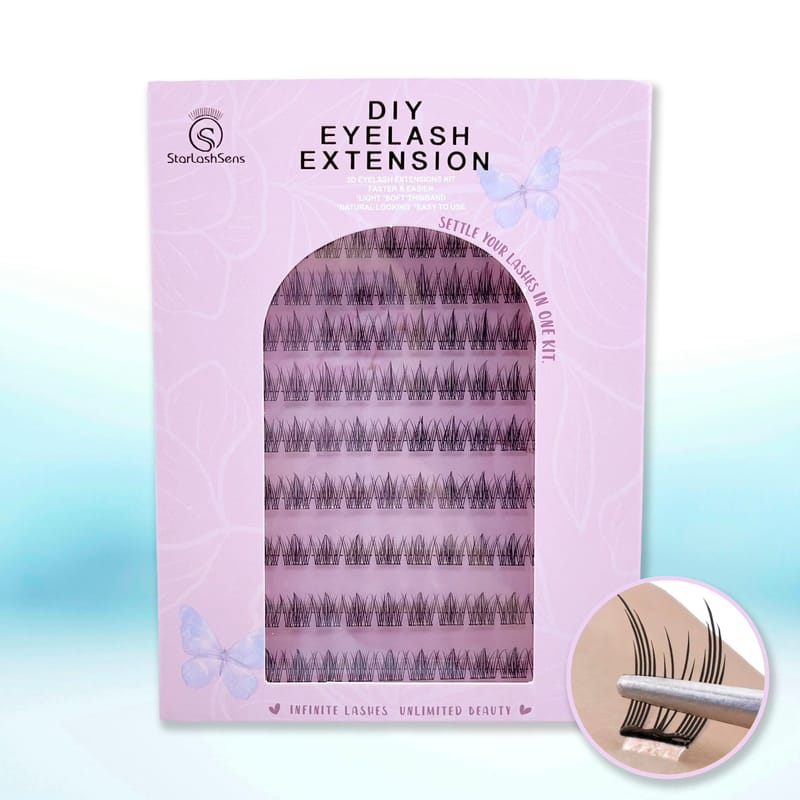 FS (No Glue Needed Self-Adhesive DIY Lash Clusters)