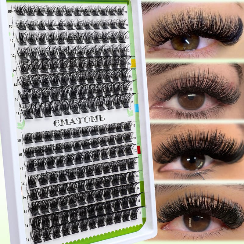 TZ (2 in 1 C Curl 10-16mm DIY Lash Clusters Kit)