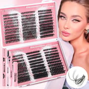 TZ (20D-100D Fluffy D Curl DIY Lash Clusters Kit)