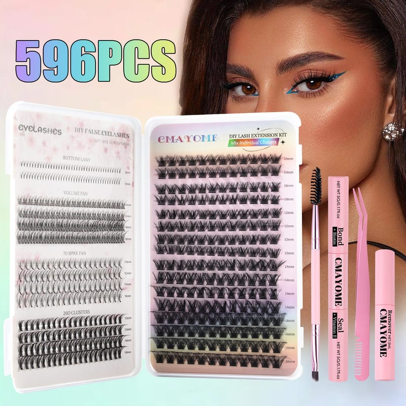 TZ (5 in 1 Soft Mix DIY Lash Clusters Kit)