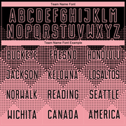 Custom Medium Pink Black Round Neck Sublimation Basketball Suit Jersey