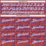 Custom Orange White-Purple Authentic City Edition Basketball Jersey