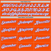 Custom Orange White-Purple Authentic Throwback Basketball Jersey