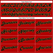 Custom Red White Pinstripe Black-Old Gold Authentic Basketball Jersey