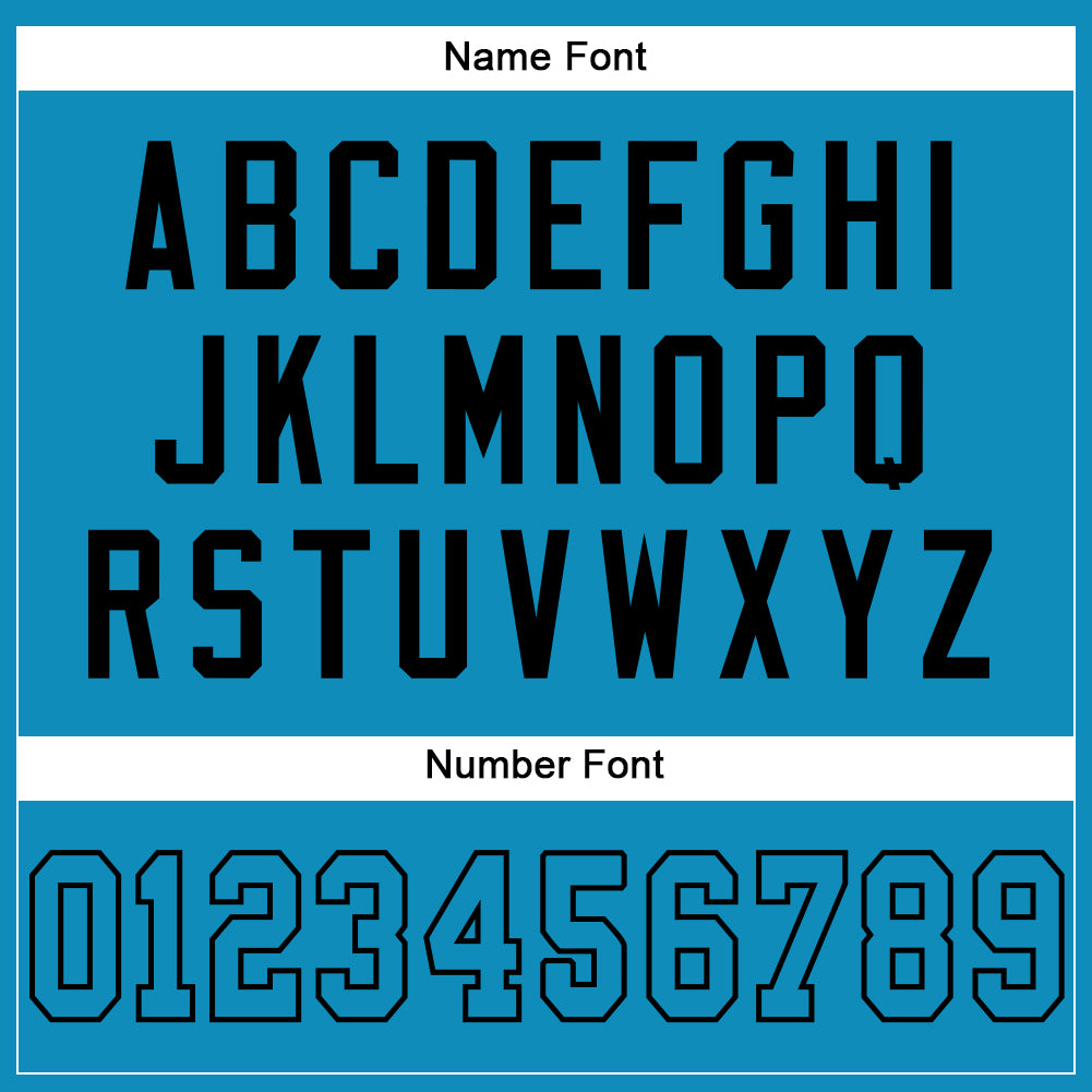 Custom Panther Blue Panther Blue-Black Mesh Authentic Football Jersey