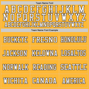 Custom Gold Brown-White Mesh Authentic Football Jersey