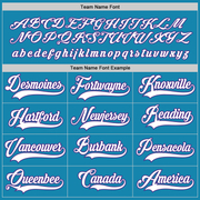 Custom Panther Blue White-Purple Hockey Jersey