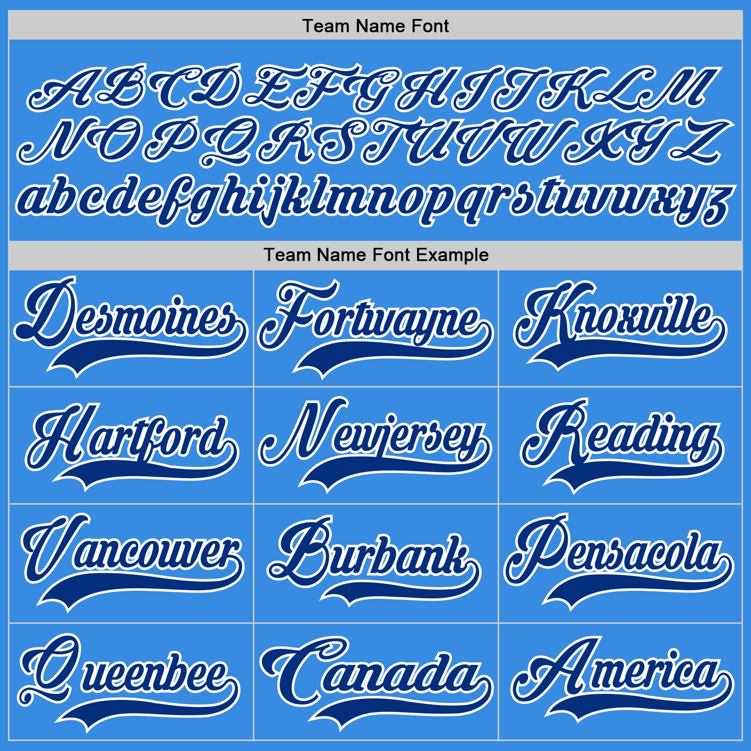 Custom Powder Blue Royal-White Hockey Jersey