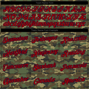 Custom Stitched Camo Red-Navy Sports Pullover Sweatshirt Salute To Service Hoodie