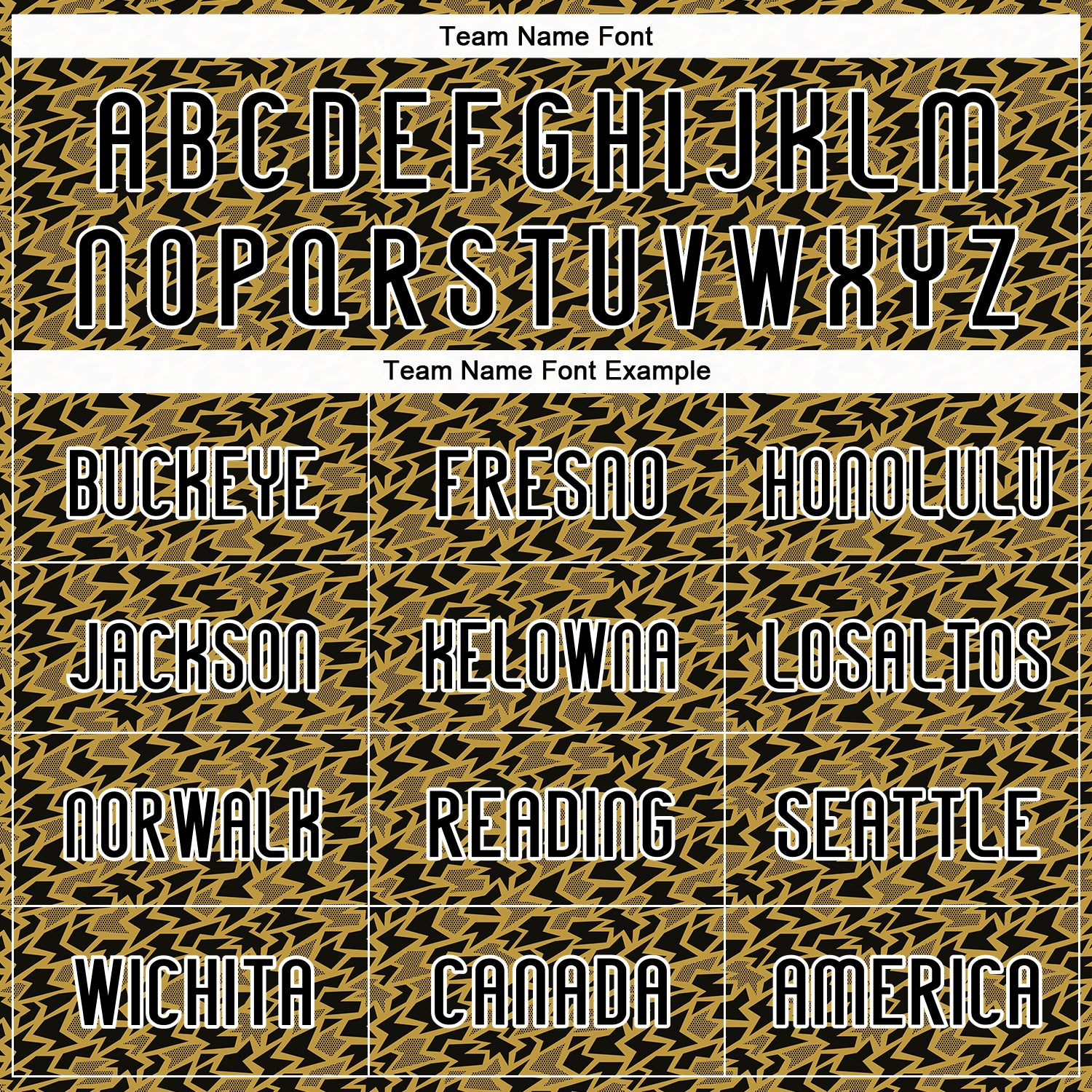 Custom Old Gold Black-White Geometric Shape Sublimation Volleyball Uniform Jersey