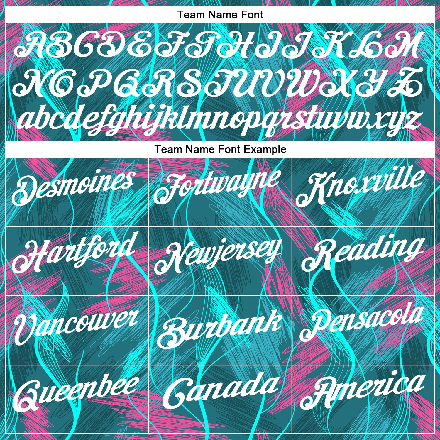 Custom Teal Pink-White 3D Bowling Line Performance Polo Shirt