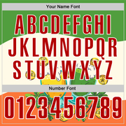 Custom Green Red-White 3D St. Patrick's Day Shamrock Beer Performance Polo Shirt