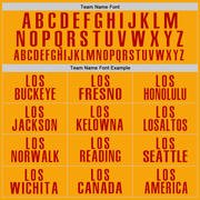 Custom Gold Red Performance Golf Polo Shirt