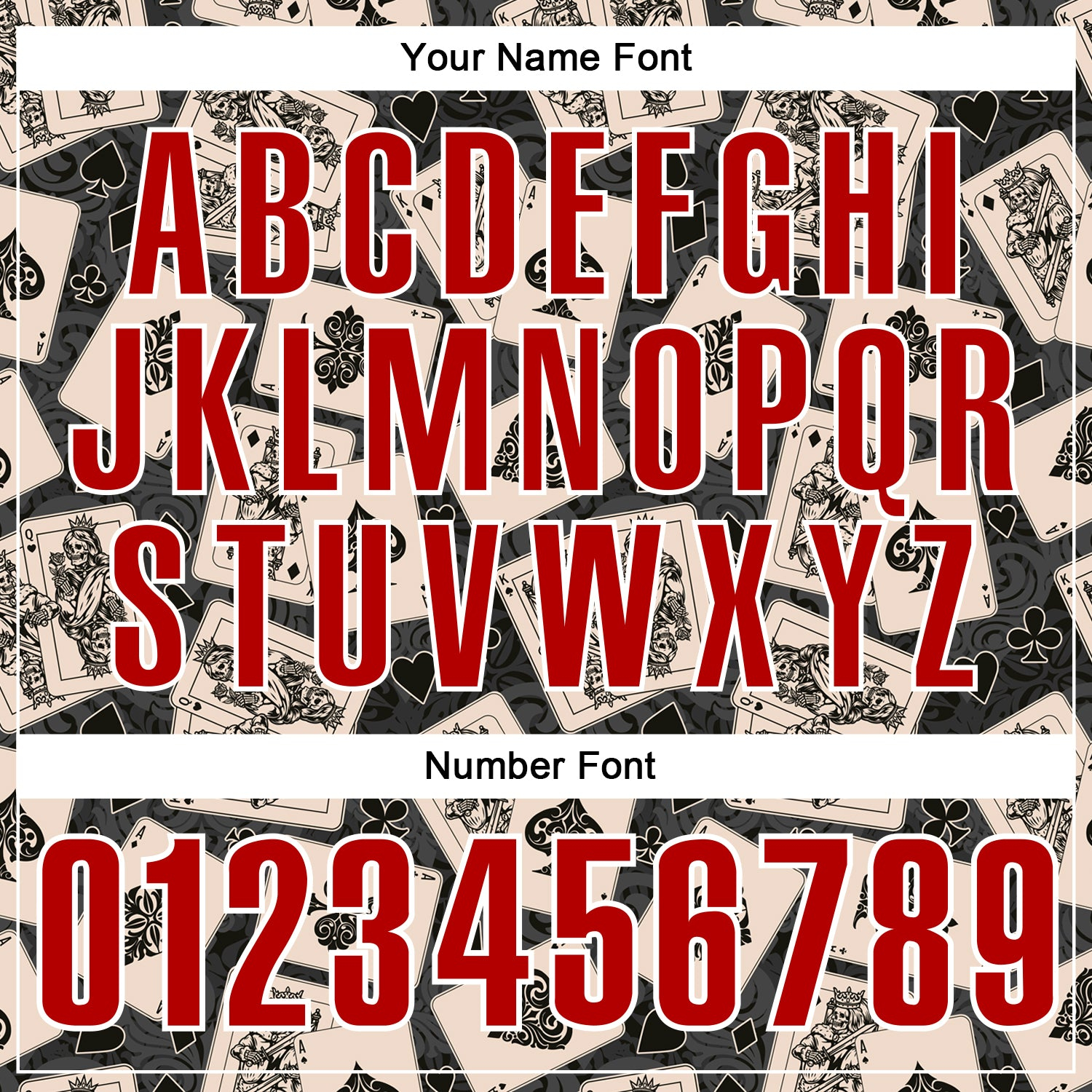 Custom Black Red-White 3D Gambling Poker Performance Polo Shirt