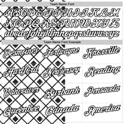 Custom White Black 3D Tennis Performance Polo Shirt