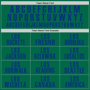 Custom Kelly Green Royal Performance Golf Polo Shirt