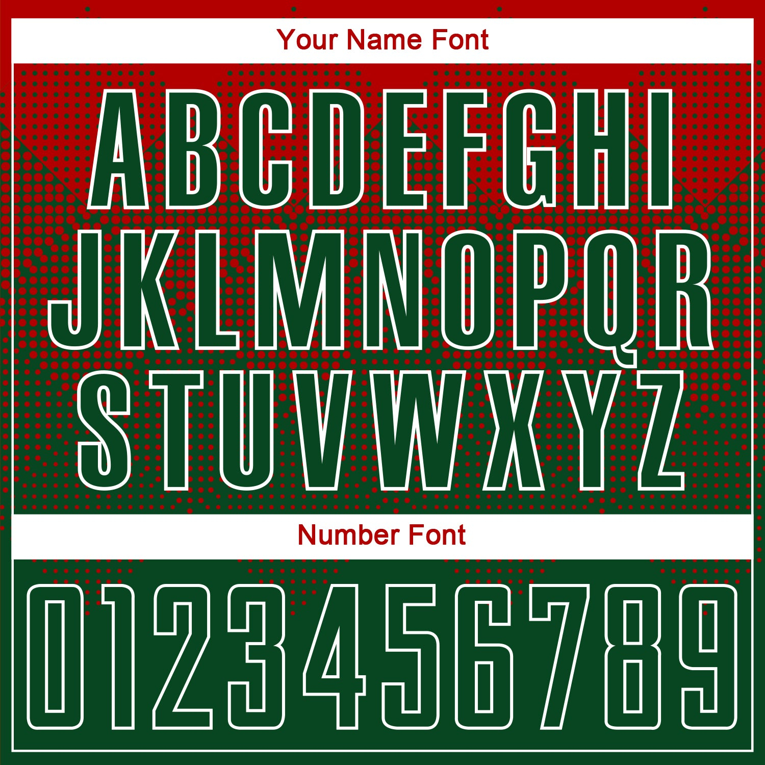 Custom Red Green-White Sublimation Soccer Uniform Jersey