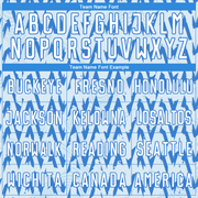 Custom Powder Blue White-Silver Abstract Geometric Pattern Sublimation Soccer Uniform Jersey