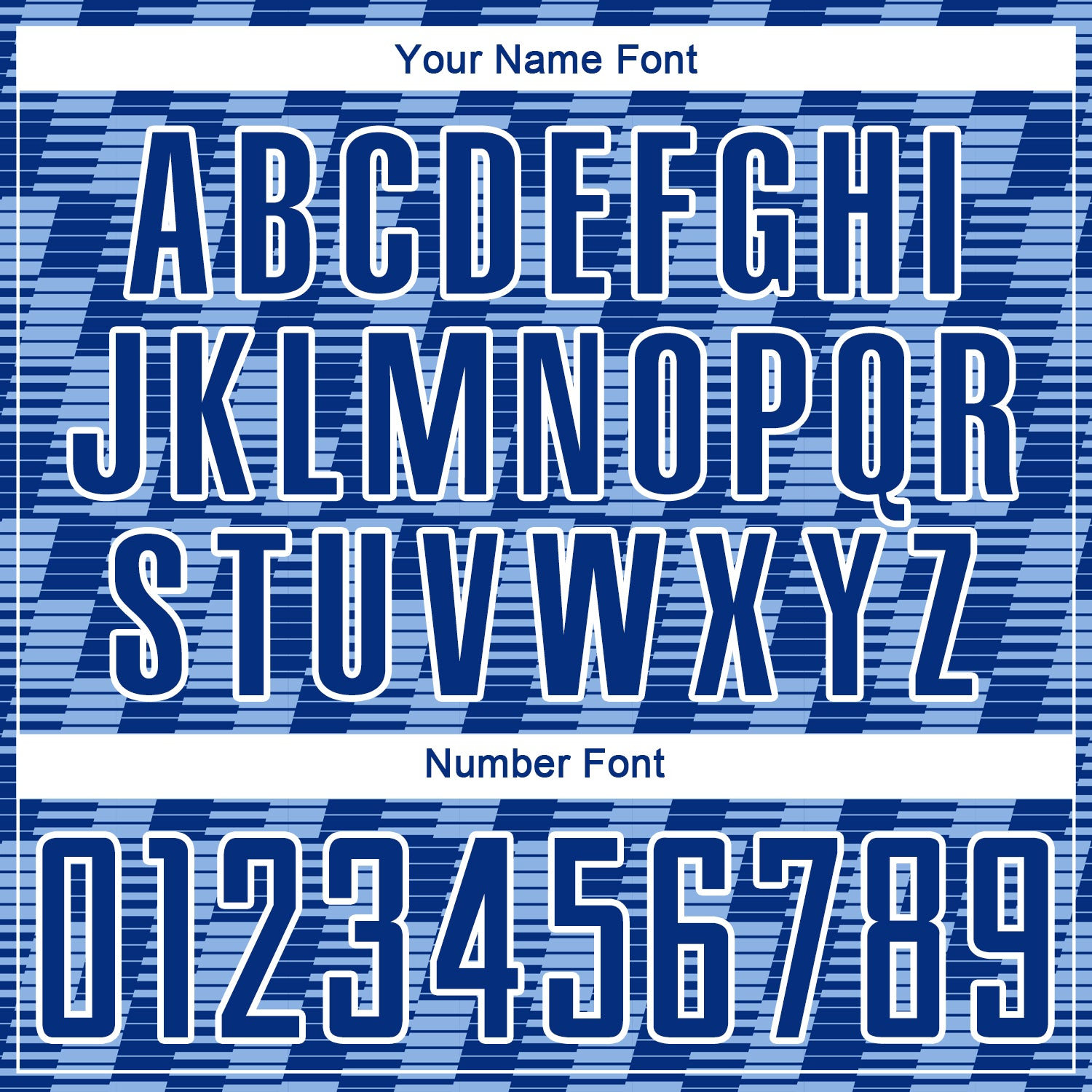 Custom Royal Light Blue-White Line Sublimation Soccer Uniform Jersey