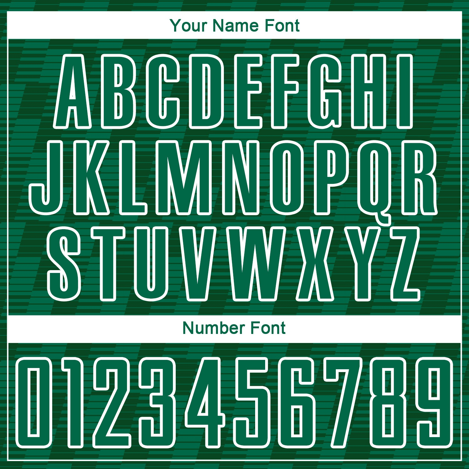 Custom Kelly Green Green-White Line Sublimation Soccer Uniform Jersey