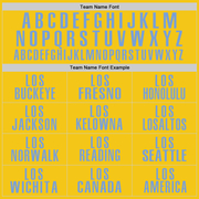 Custom Yellow Light Blue Performance Golf Polo Shirt