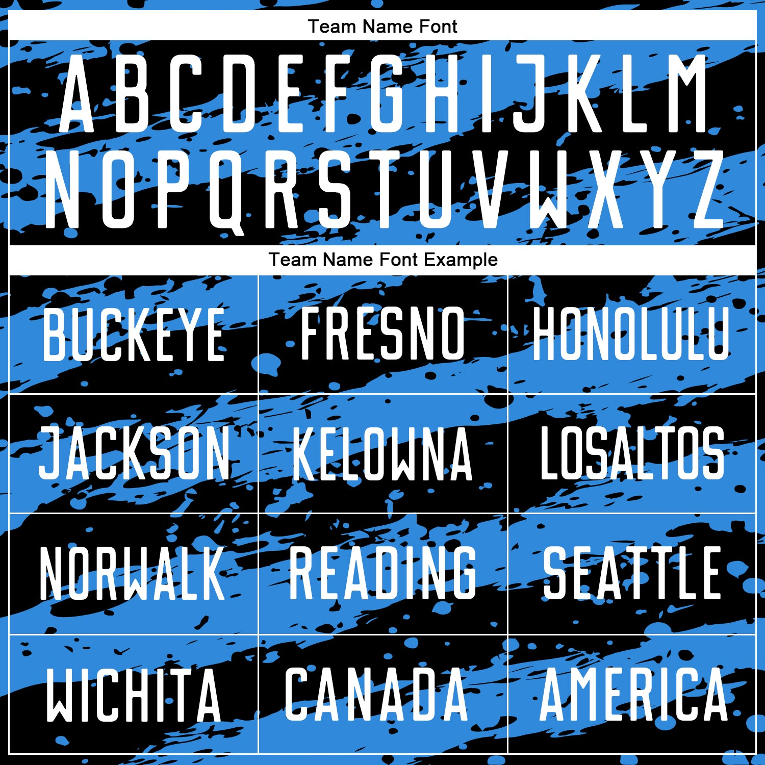 Custom Black White-Powder Blue Splash Sublimation Soccer Uniform Jersey