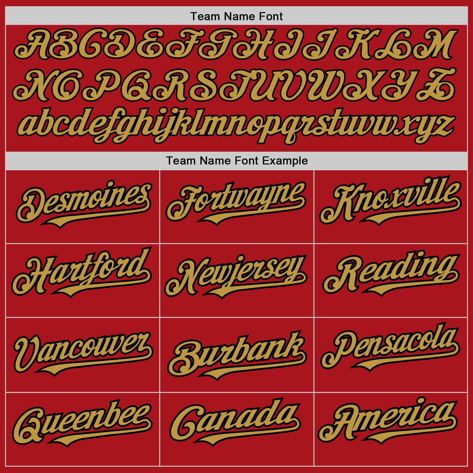 Custom Red Black Pinstripe Old Gold Two-Button Unisex Softball Jersey