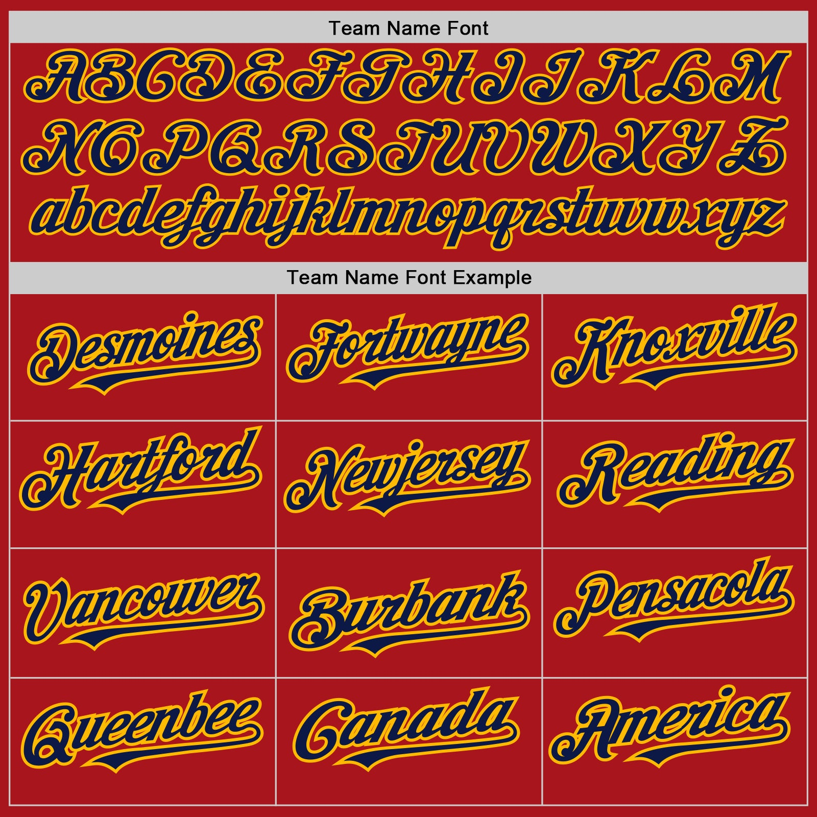 Custom Red Gold Pinstripe Navy Two-Button Unisex Softball Jersey