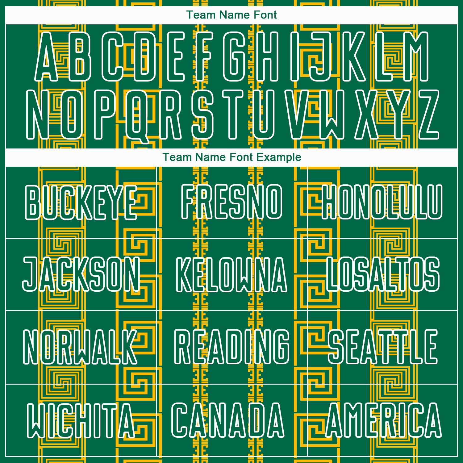 Custom Kelly Green Gold-White Geometric Shape Sublimation Soccer Uniform Jersey