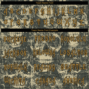 Custom 3D Pattern Halloween Skulls Long Sleeve Performance T-Shirt