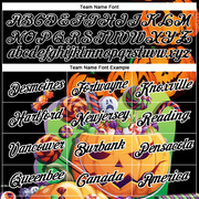 Custom Black White 3D Halloween Performance T-Shirt