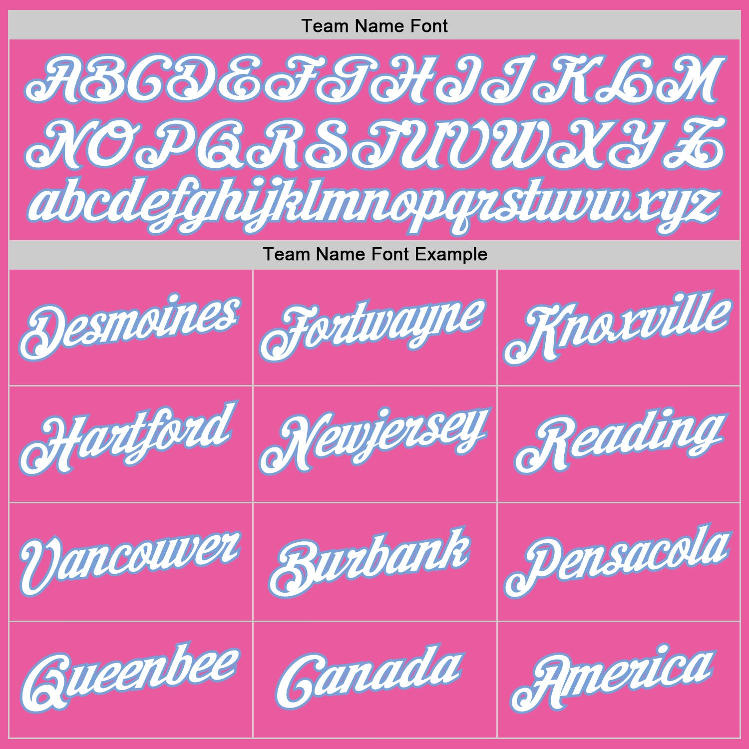 Custom Pink White-Light Blue Performance T-Shirt