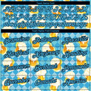 Custom Sky Blue Black 3D Pattern Design Beer Performance T-Shirt