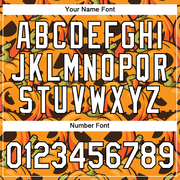 Custom Bay Orange White-Black 3D Halloween Performance T-Shirt
