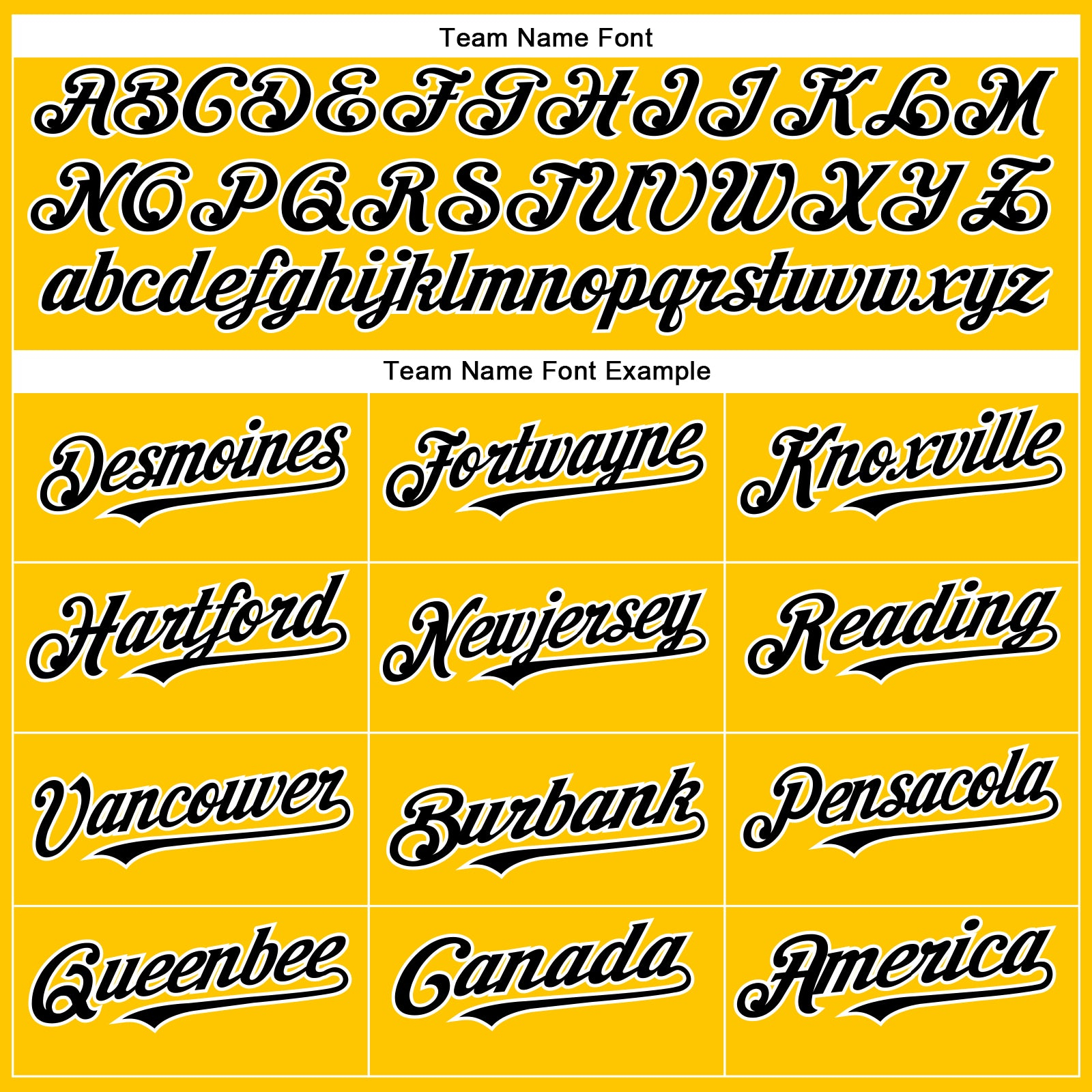 Custom Yellow Black-White Authentic Baseball Jersey