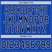 Custom Thunder Blue Navy-White Authentic Baseball Jersey