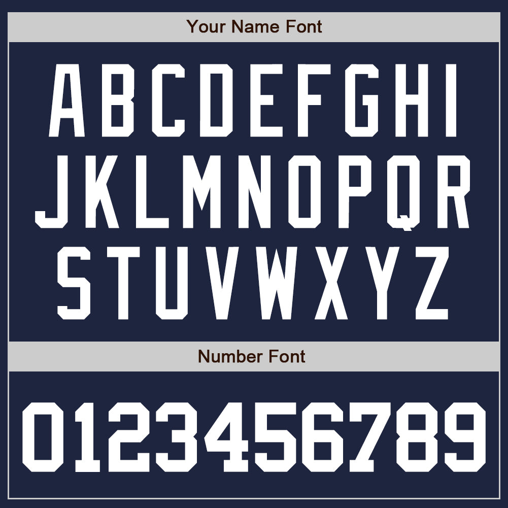 Custom Navy White Authentic Baseball Jersey